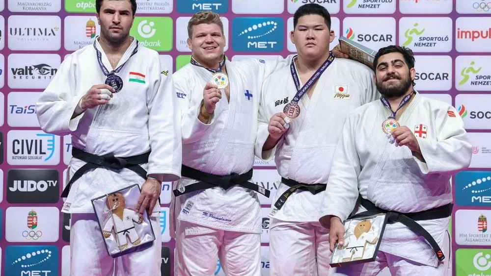 Heavyweights sweep the final day of the Budapest Judo Masters Tournament
