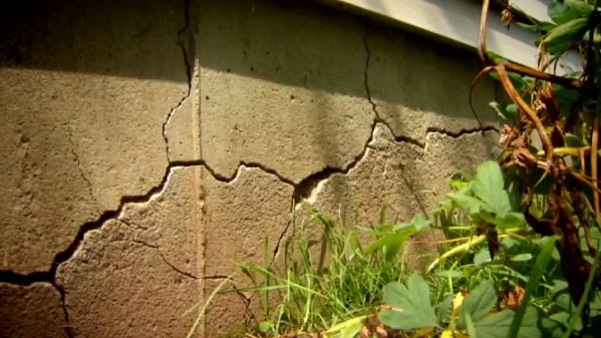 Home foundations: at risk with droughts like the one experienced in southeast Texas
