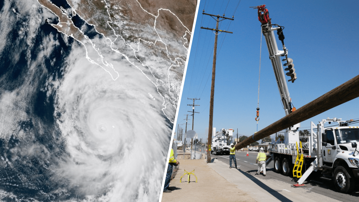 Hurricane Hilary could affect power poles and cause blackouts in Southern California

