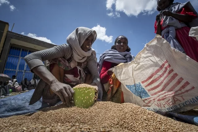 Autoridades de la ONU señalaron la necesidad de brindar asistencia alimentaria a Etiopía. Foto Ap