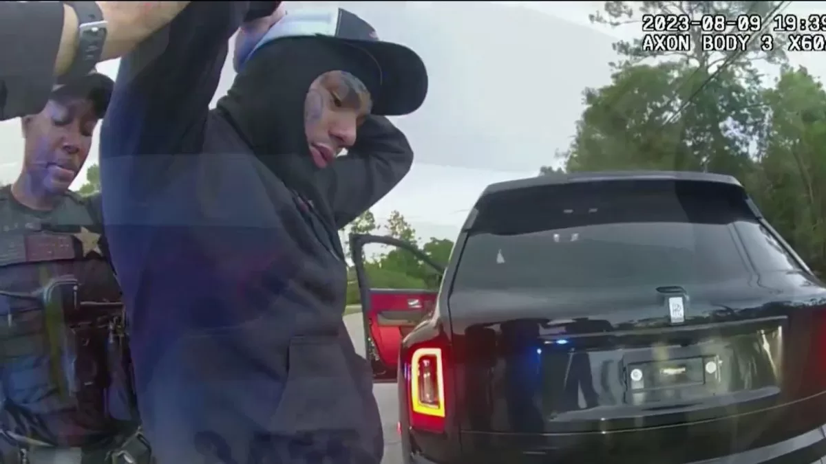 ON VIDEO: Police camera shows arrest of rapper Tekashi 6ix9ine in Palm Beach
