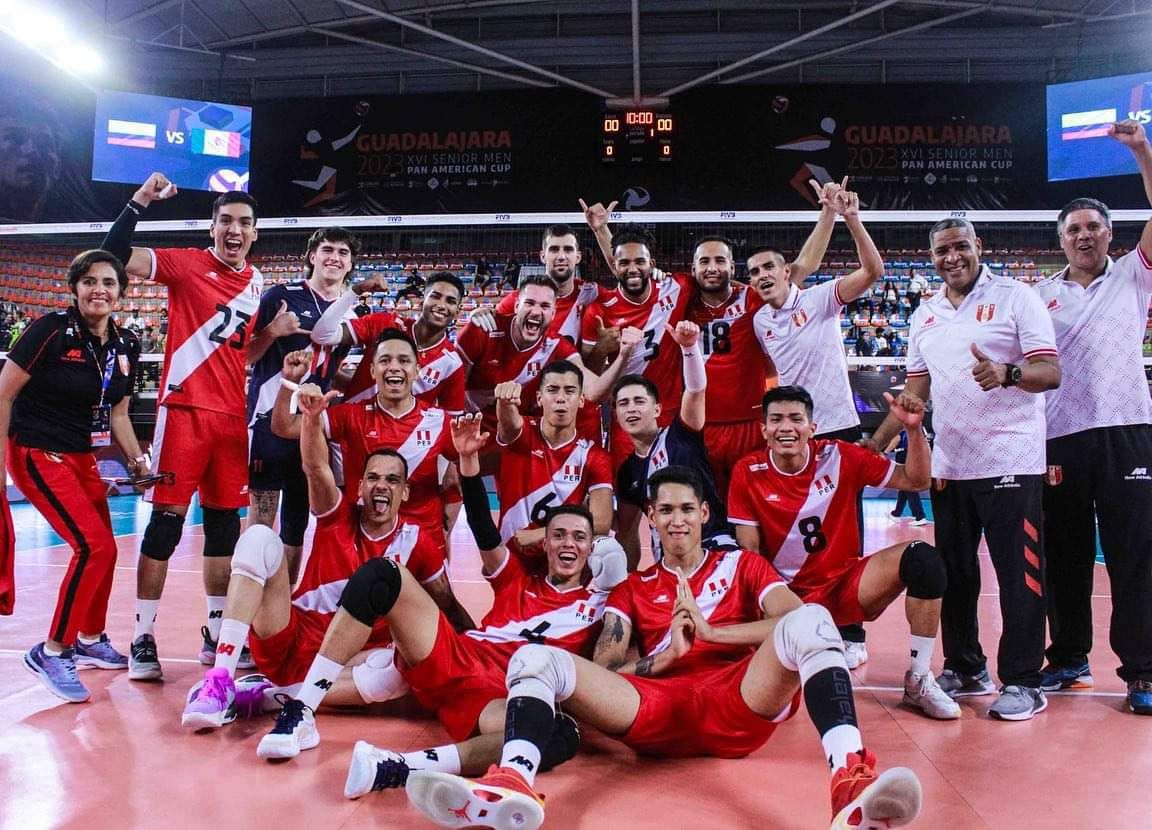 Peruvian men's volleyball team (Norcecainfo)