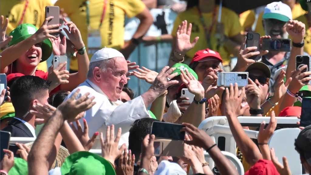 Pope Francis talks about an inclusive Church
