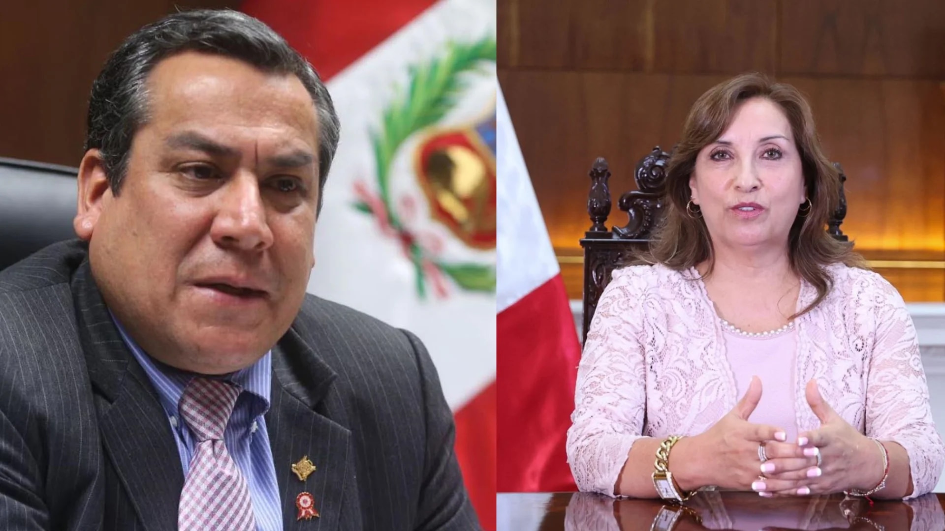 Gustavo Adrianzen speaks in favor of President Dina Boluarte's trip to Brazil.  (Andean)