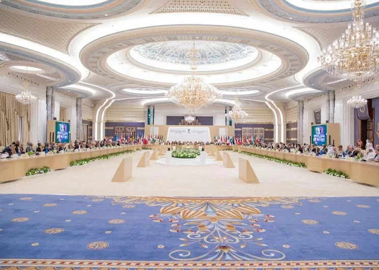 Los representantes de diferentes naciones en la reunión de Seguridad en Yeda, Arabia Saudita, el 6 de agosto de 2023. Foto Afp