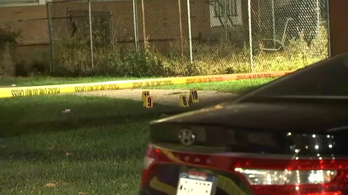 Shooting outside a residential party leaves a girl in serious condition and two others injured
