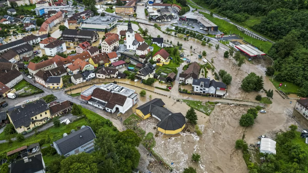 Slovenia faces the worst natural disaster in its history due to flooding
