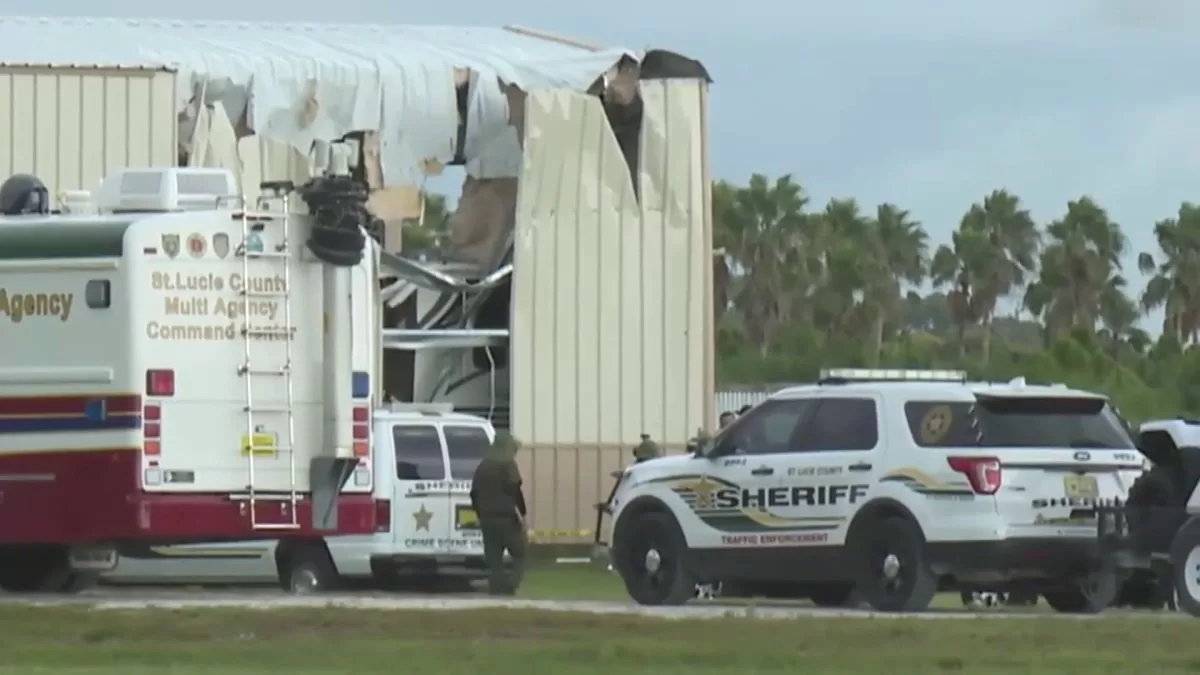 Small plane crashes in southeast Florida and one of its occupants dies
