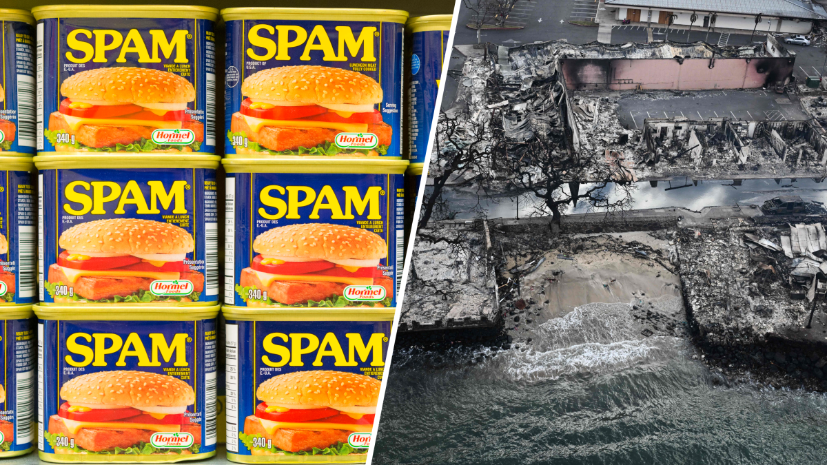 Spam, popular food in Hawaii, donates 264,000 cans of food to fire victims
