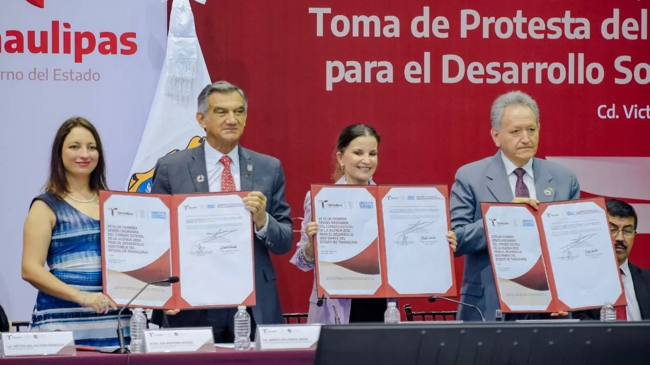 Tamaulipas Installs Council of the 2030 Agenda for Sustainable Development
