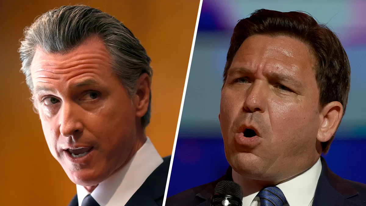“Tell me when and where”: Florida and California governors agree to engage in debate
