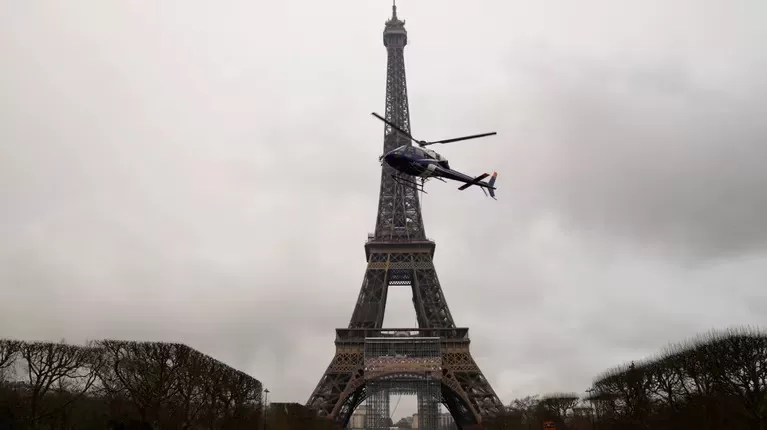 The Eiffel Tower and its surroundings are evacuated due to a bomb alert
