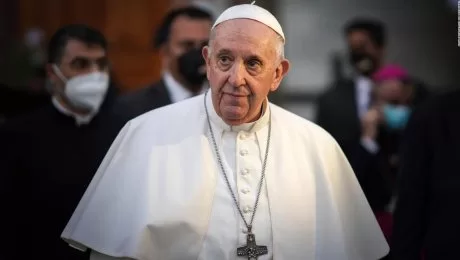 The Pope says that the Church is open to all, including homosexuals
