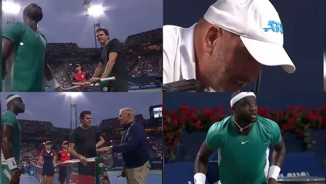 The controversy between Raonic and Tiafoe that uncovered a little-known rule in tennis
