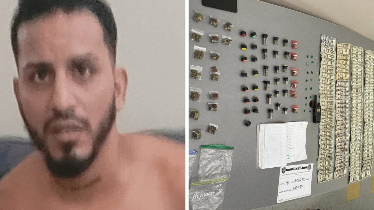 They arrest "La Aguja" in Ponce and seize drugs
