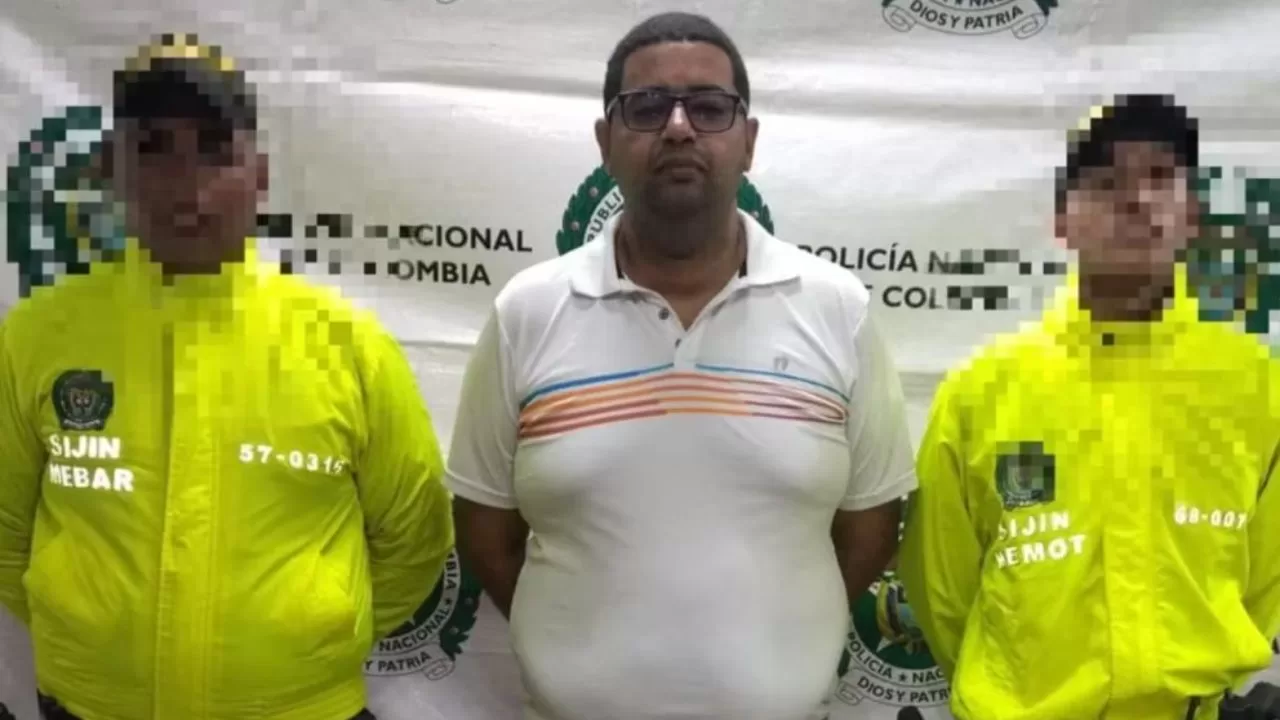 They capture in Colombia a Dominican wanted for killing the driver of the deputy director of Passports
