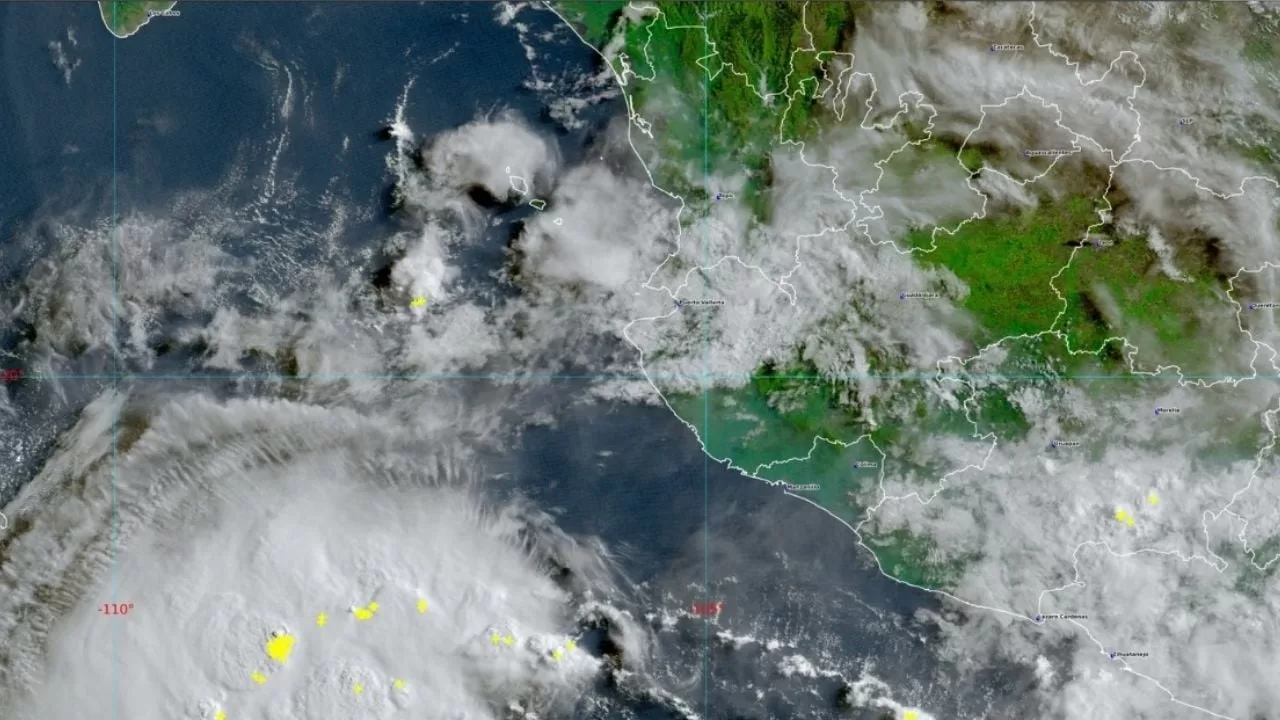 Tropical storm Dora forms off the Mexican Pacific coast
