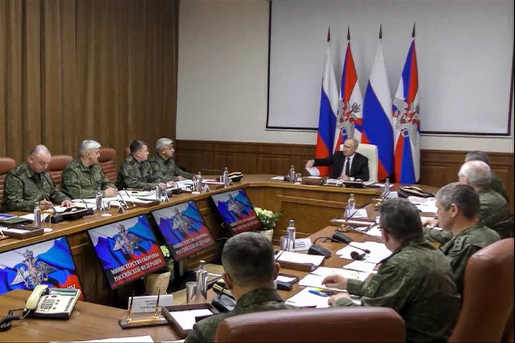 Reunión de seguridad en Rusia. Foto Ap