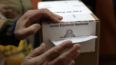 What is prohibited during the electoral ban in Argentina?
