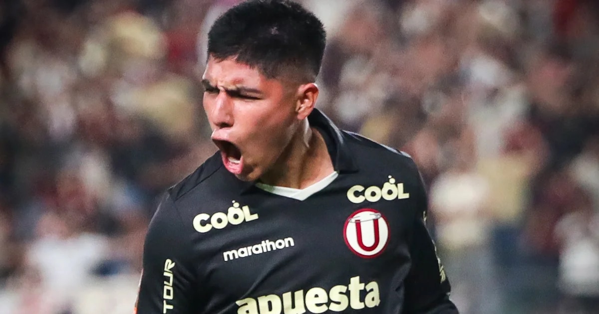 Withering goal by Piero Quispe in 24 seconds of the second half in Universitario vs Deportivo Garcilaso by League 1
