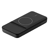 Belkin Magnetic Wireless Power Bank 10K (Portable Charger Compatible with MagSafe for iPhone 14,12,13 Models) - Black