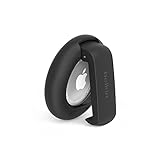 Belkin Apple AirTag Case with Clip, Secure Holder Protective Case with Keychain, Key Ring, Accessories with Scratch Protection - Black