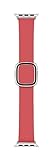 Apple Watch (40mm) Modern Leather Strap, Peony Pink - Large