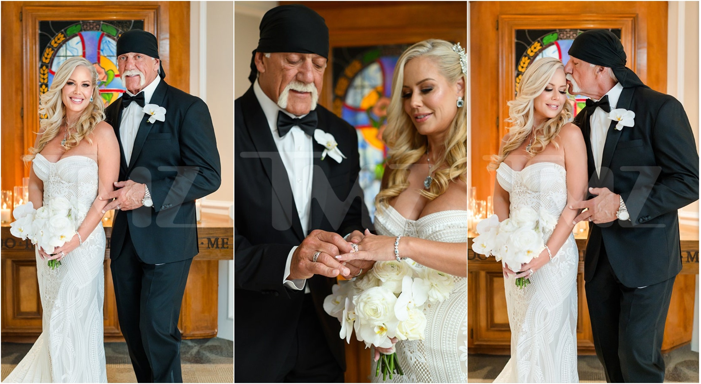 Hulk Hogan married yoga instructor Sky Daily in Florida