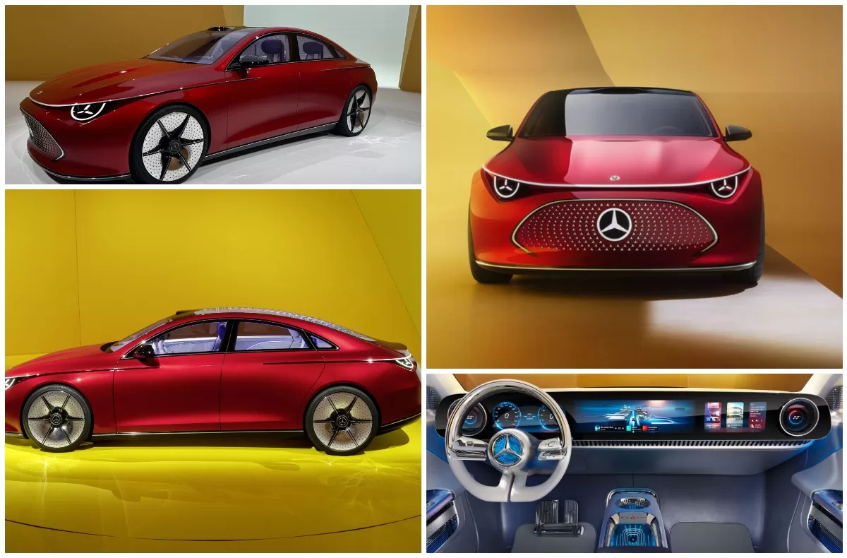 Mercedes-Benz CLA Class EV Concept With Longer Range Than Any Tesla