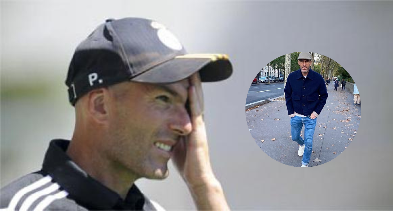 Read more about the article Zidane’s surprising look to avoid being recognized on the street