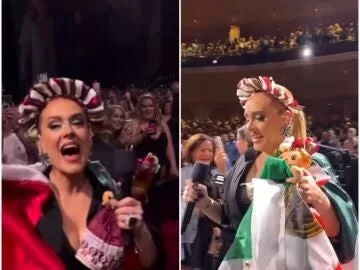 You are currently viewing Adele dresses up as a doll to celebrate Mexican Independence Day