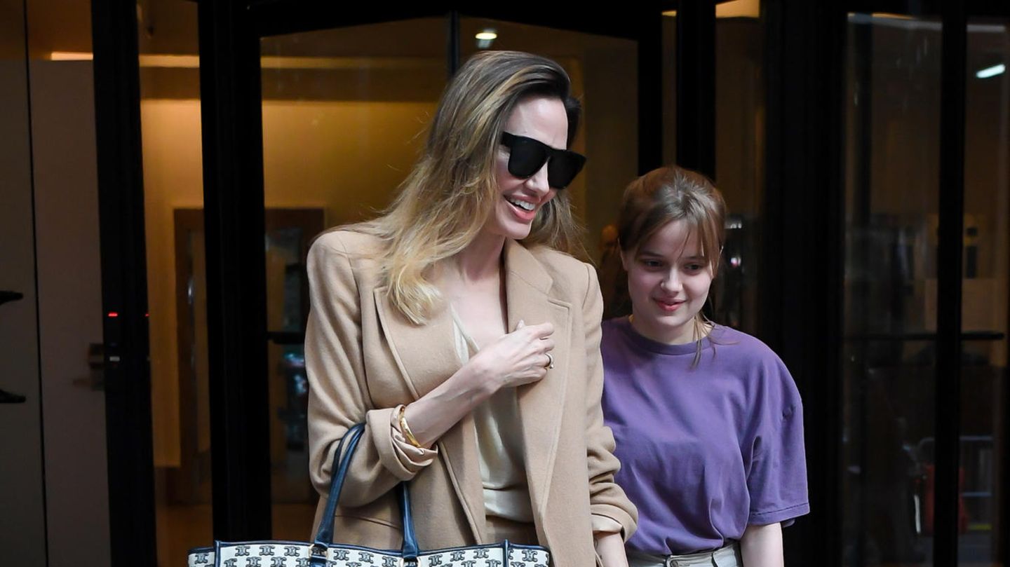 You are currently viewing Angelina Jolie: That’s why she looks so carefree in the new photos with daughter Vivienne