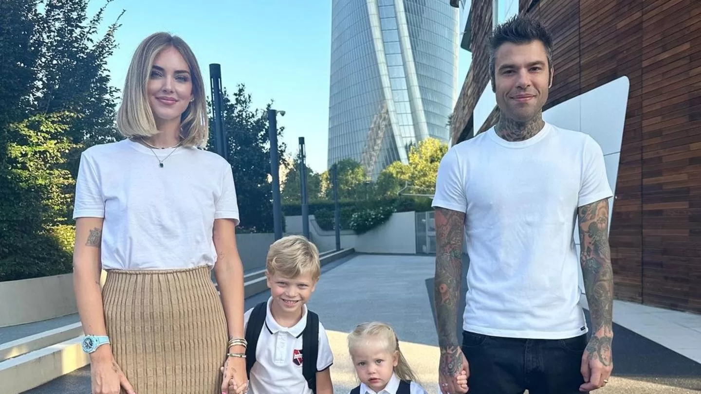 Read more about the article Star children 2023: Chiara Ferragni’s kids have their first day of school