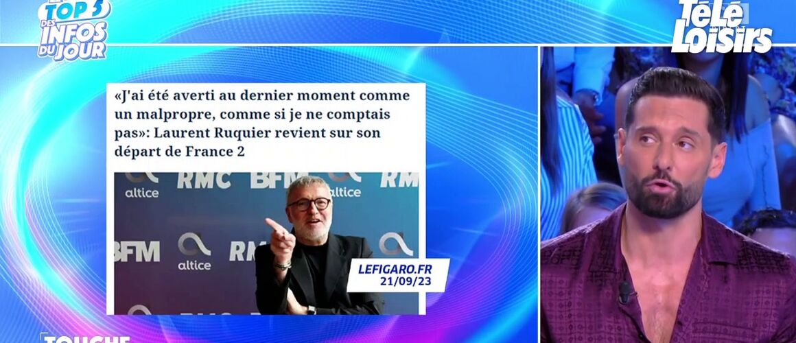 You are currently viewing Excluded. "You don’t have to be bitter" : Laurence Boccolini discusses the arrival of Laurent Ruquier on BFMTV