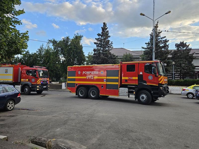 Read more about the article Vrancea: Fire at a gas main / The Red Intervention Plan was activated
