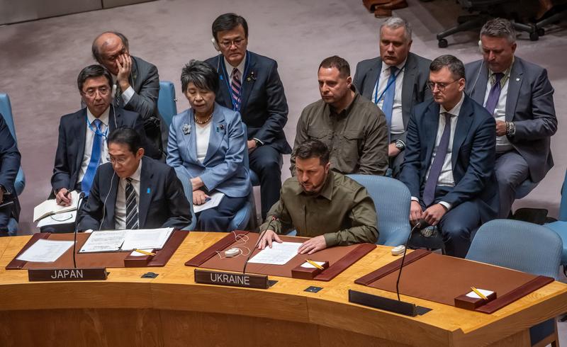 Read more about the article VIDEO “Stop the war and Zelenski will not speak again” / Tense meeting of the UN Security Council, at the first physical appearance of Zelenski in such a meeting