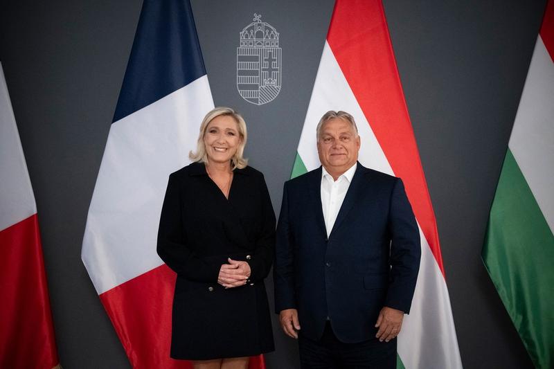 Read more about the article Unannounced visit of Marine Le Pen to Budapest, where she met Viktor Orban