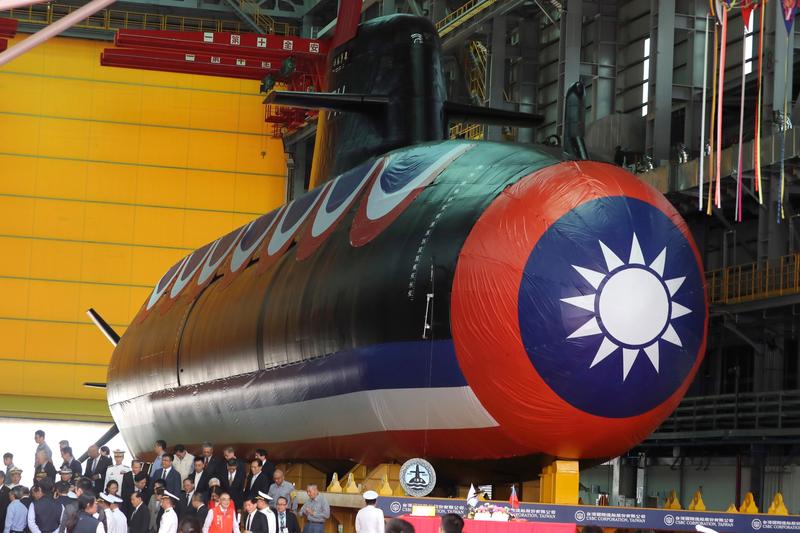 You are currently viewing VIDEO Taiwan unveils ‘Hai Kun’, first domestically developed submarine
