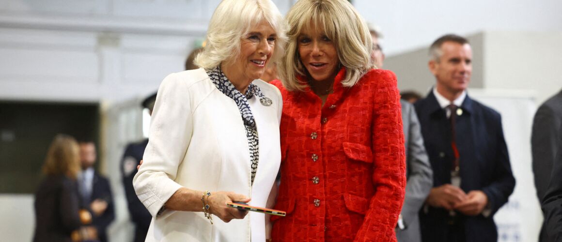 Read more about the article Visit of Charles III to France: Camilla Parker Bowles and Brigitte Macron face off during a ping-pong match!