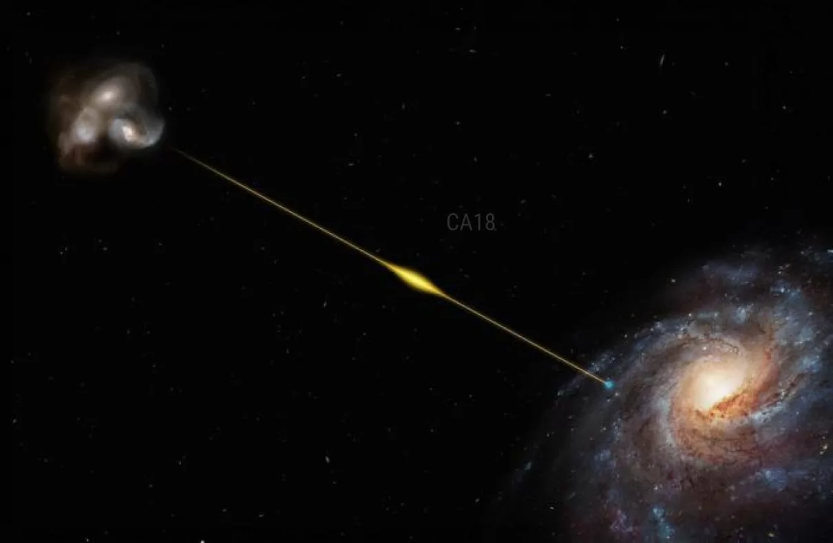 Astronomers Detect Record Breaking Fast Radio Burst