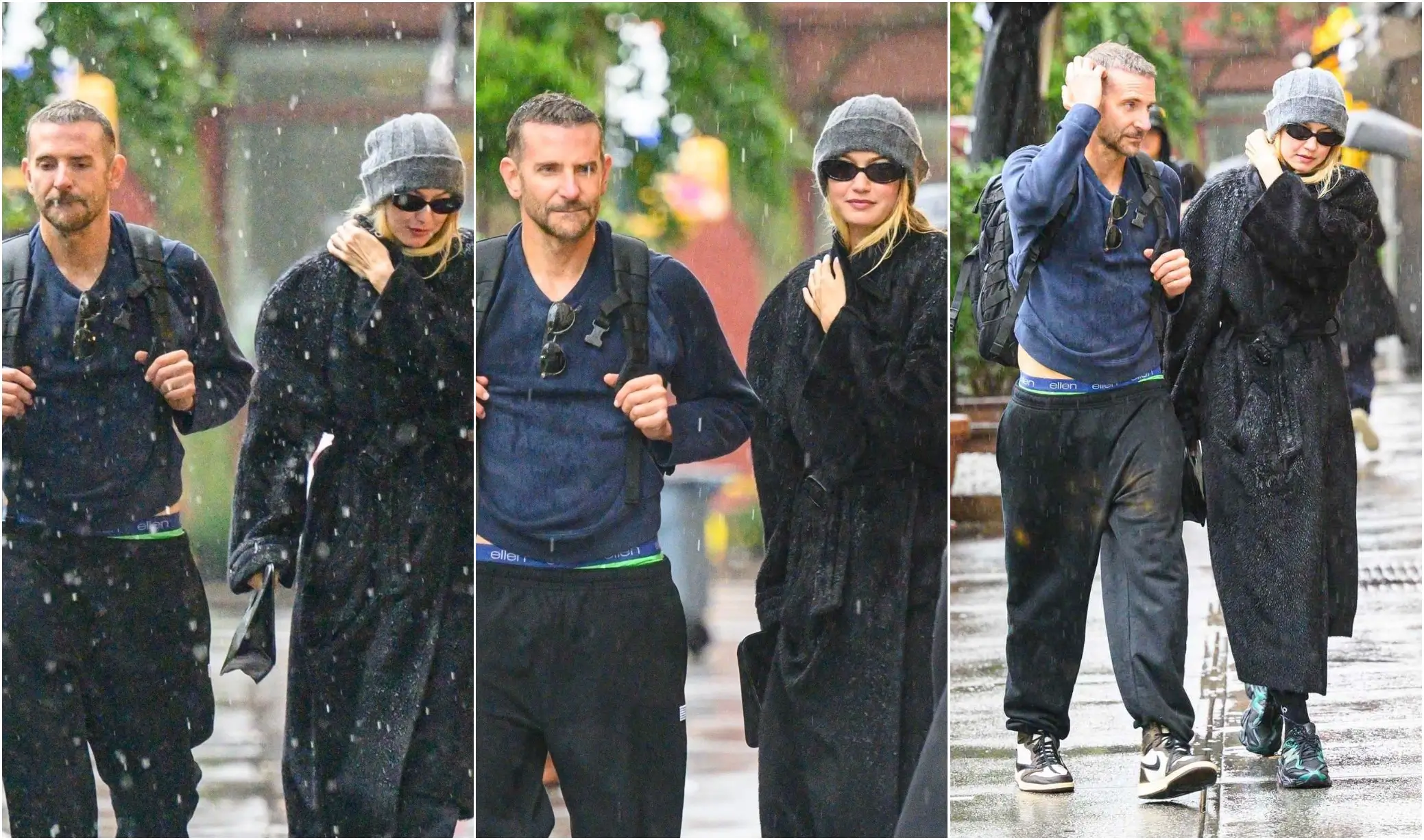 You are currently viewing Gigi Hadid and Bradley Cooper Stepped Out in Rainy NYC