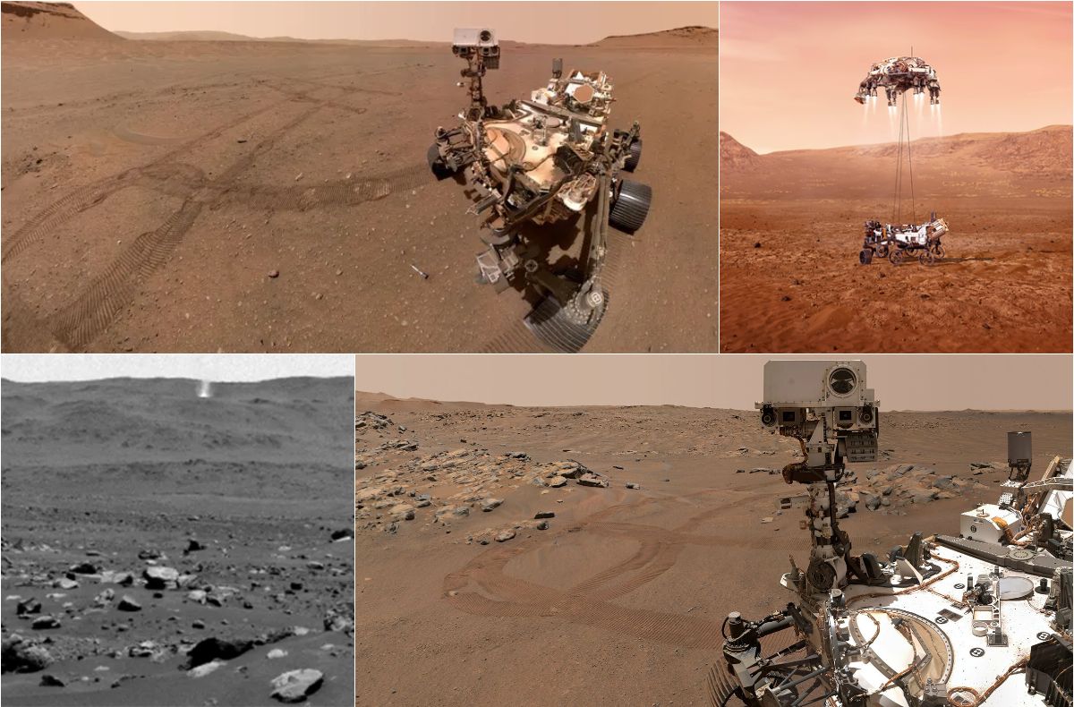 NASA's Perseverance Rover Spots Dust Devil on Mars