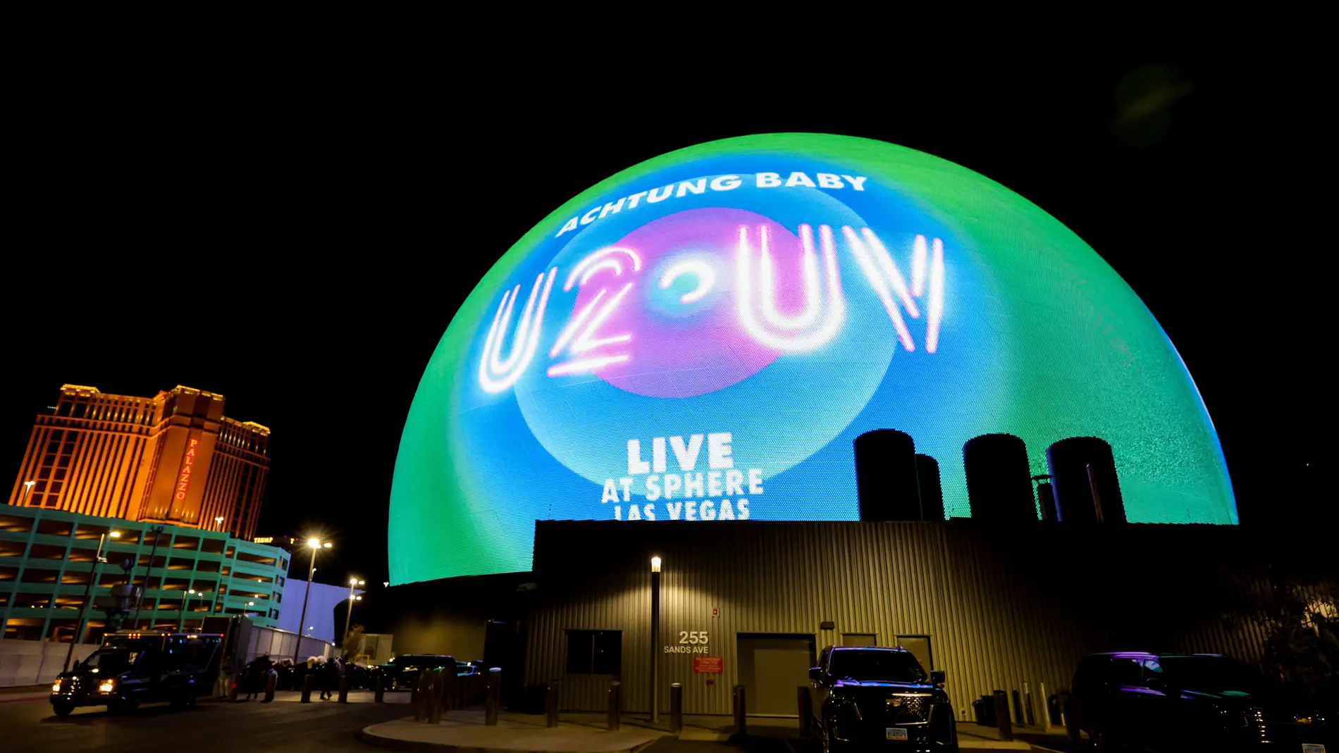You are currently viewing U2 opens The Sphere auditorium in Las Vegas with its most futuristic concert