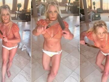 You are currently viewing Britney boosts sales of fake knives after telling where she bought hers for her controversial dance
