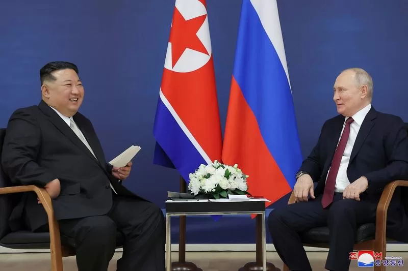Read more about the article Putin-Kim meeting begins to show its effects / Satellite images show an “unprecedented” situation on the Russia-North Korea border