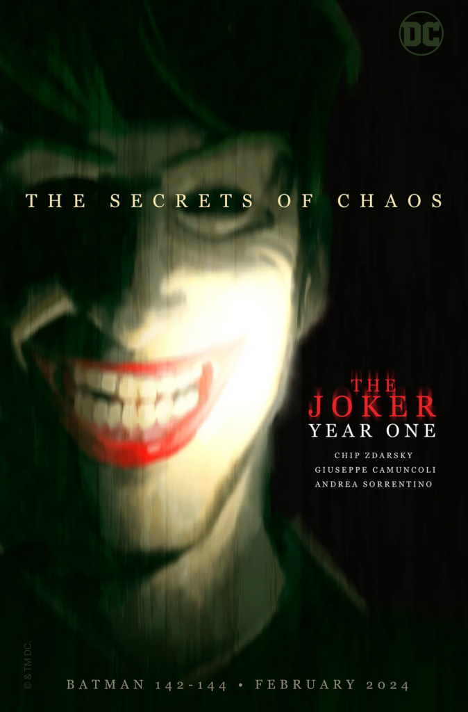  Joker: Year One |  Chip Zdarsky shares never-before-seen art
