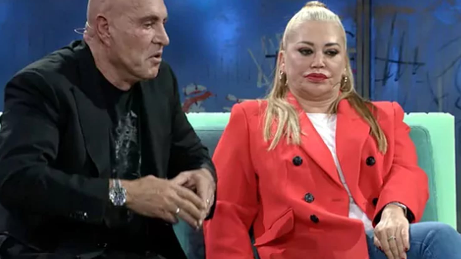 Kiko Matamoros and Beln Esteban in La Resistencia: They kicked us out of Telecinco
