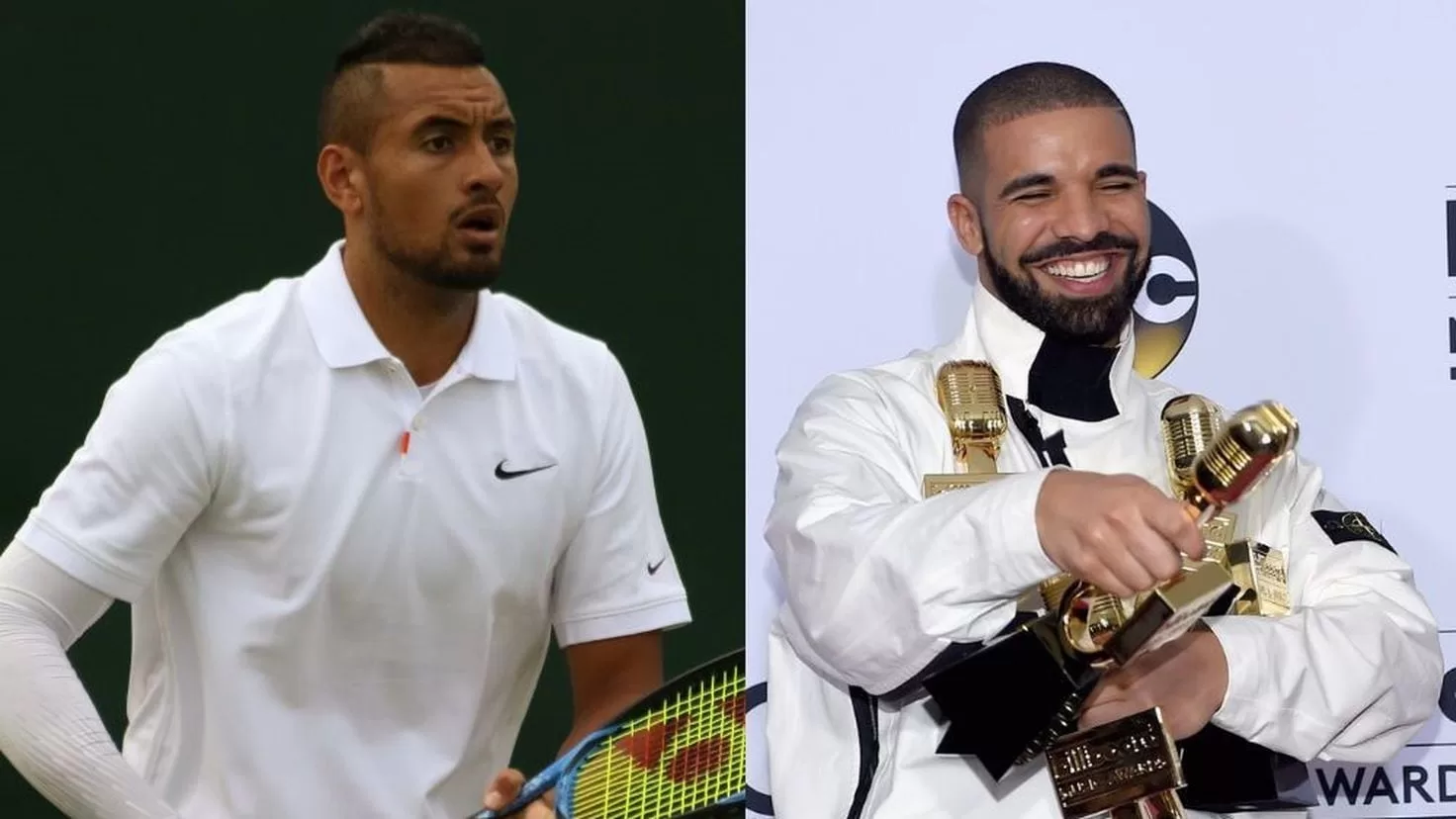 Kyrgios and Drake make peace: You are my favorite tennis player
