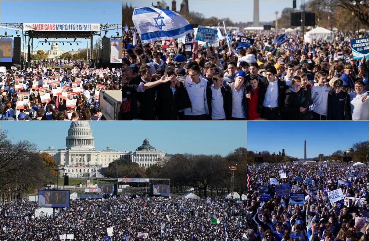 'March For Israel' Rally in Washington, DC