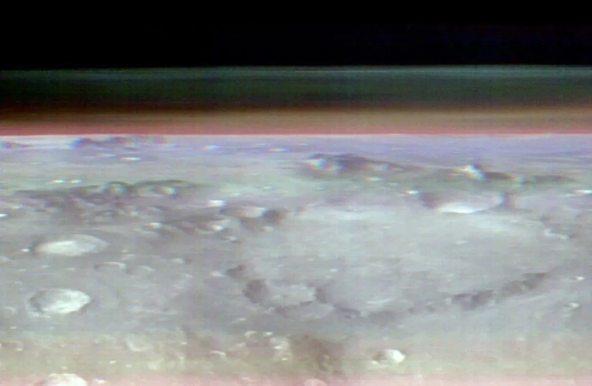 NASA's Mars Odyssey Orbiter Captures First Views of Mars